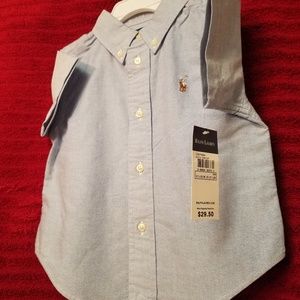 Baby boy Ralph lauren shirt.